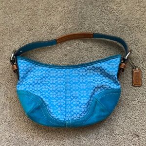 Retro Coach mini shoulder bag